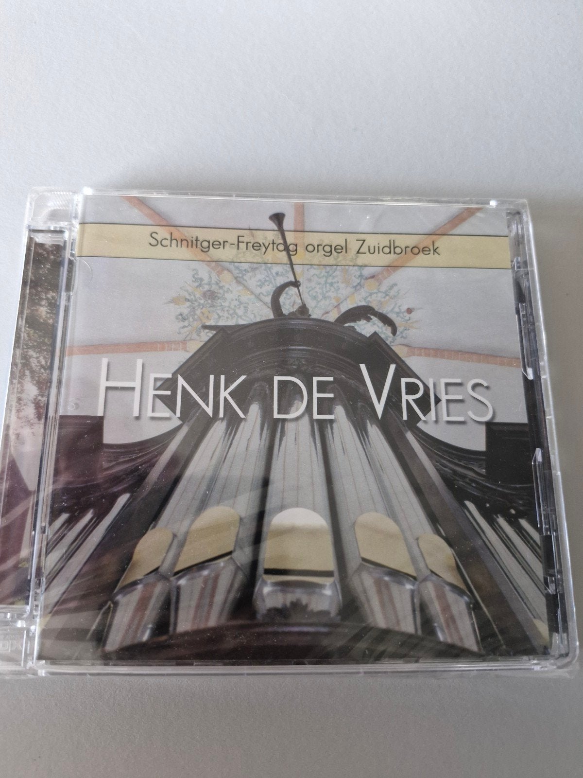 CD Henk de Vries - Schnitger-orgel Zuidbroek, Inclusief boekje, Overige typen, Ophalen of Verzenden, Zo goed als nieuw