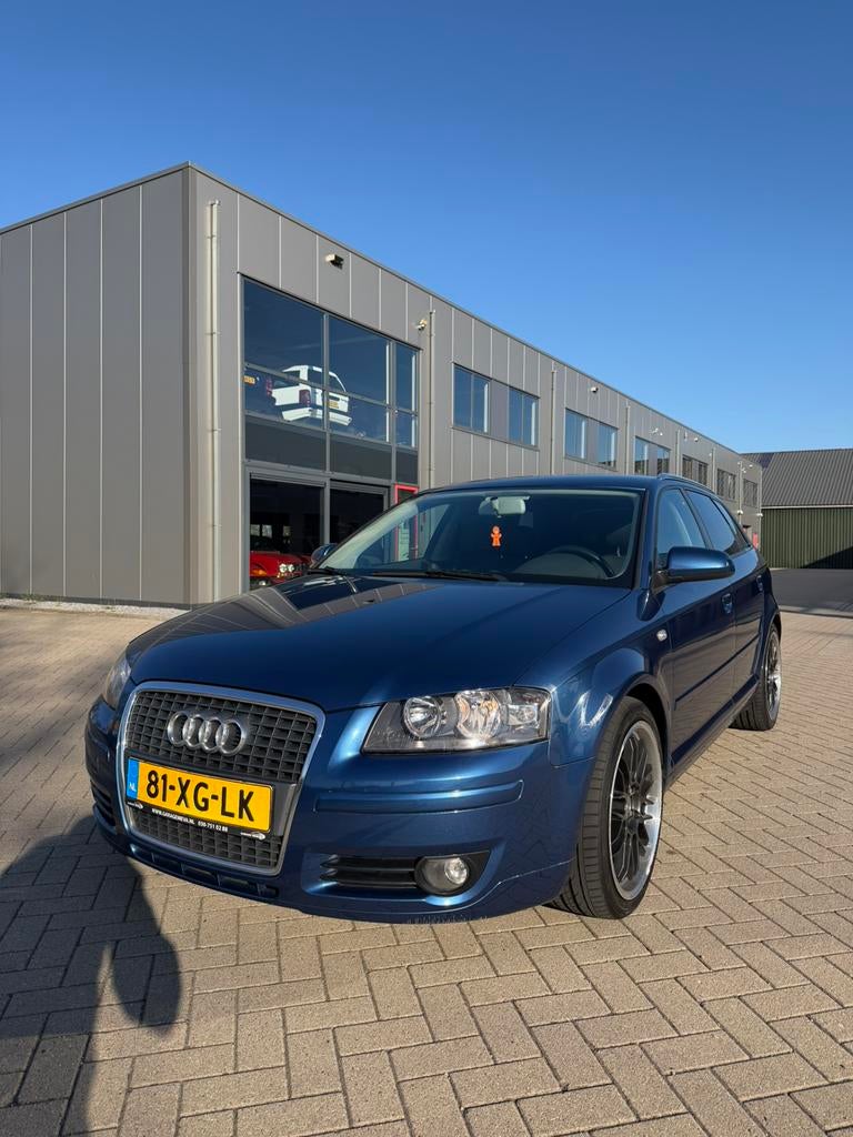 Audi A3 1.8 Tfsi Sportback 118KW 2007 Blauw NW APK!, Voorwielaandrijving, 4 cilinders, Handgeschakeld, Particulier