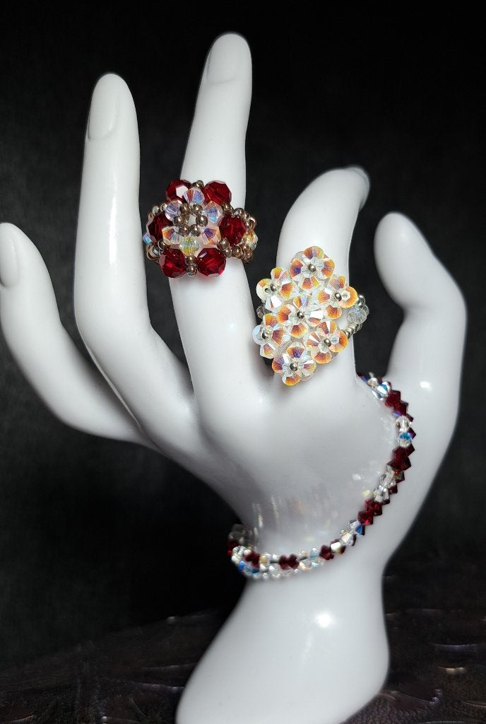 Armbanden Handgemaakt met Originele Swarovski Kralen Nr.3, Sieraden, Tassen en Uiterlijk, Overige materialen, Verzenden, Nieuw