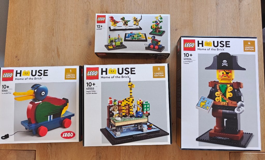 Lego House Exclusives - 4x set, Kinderen en Baby's, Speelgoed | Duplo en Lego, Ophalen, Overige thema's, Lego, Nieuw