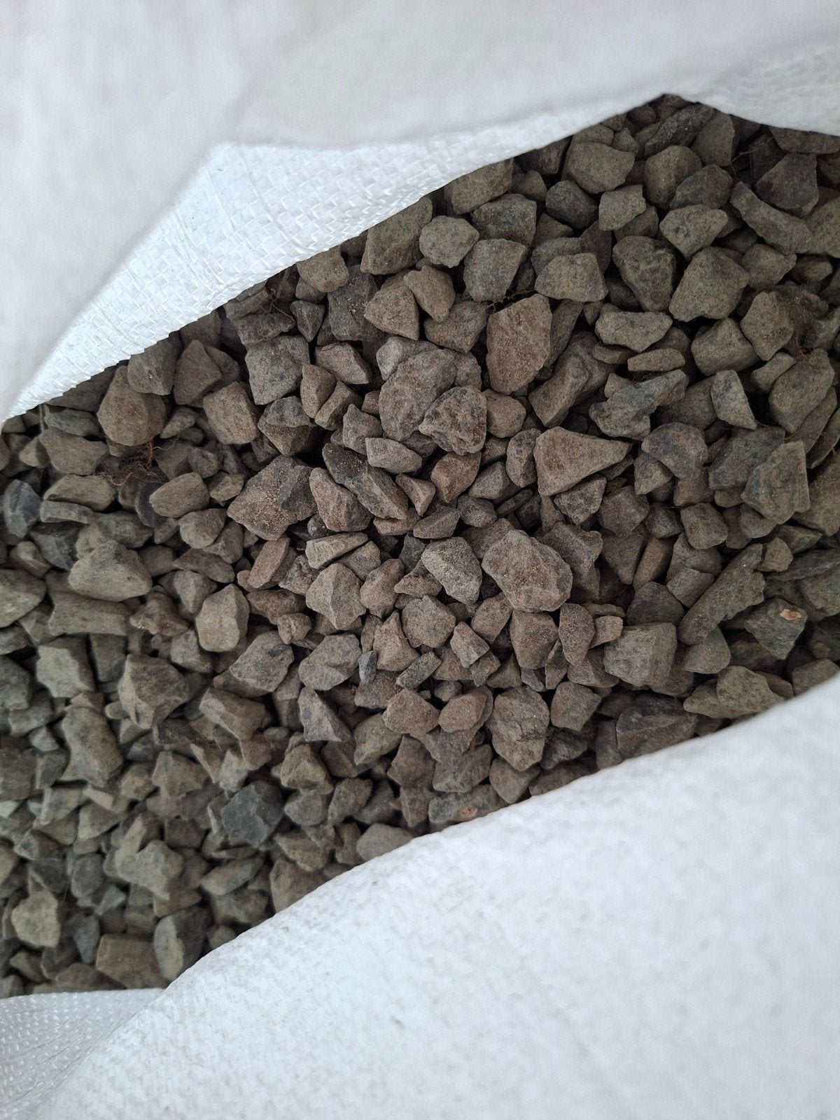 Basalt split grijs (schoongespoeld), Ophalen, Grijs, Basalt, Split