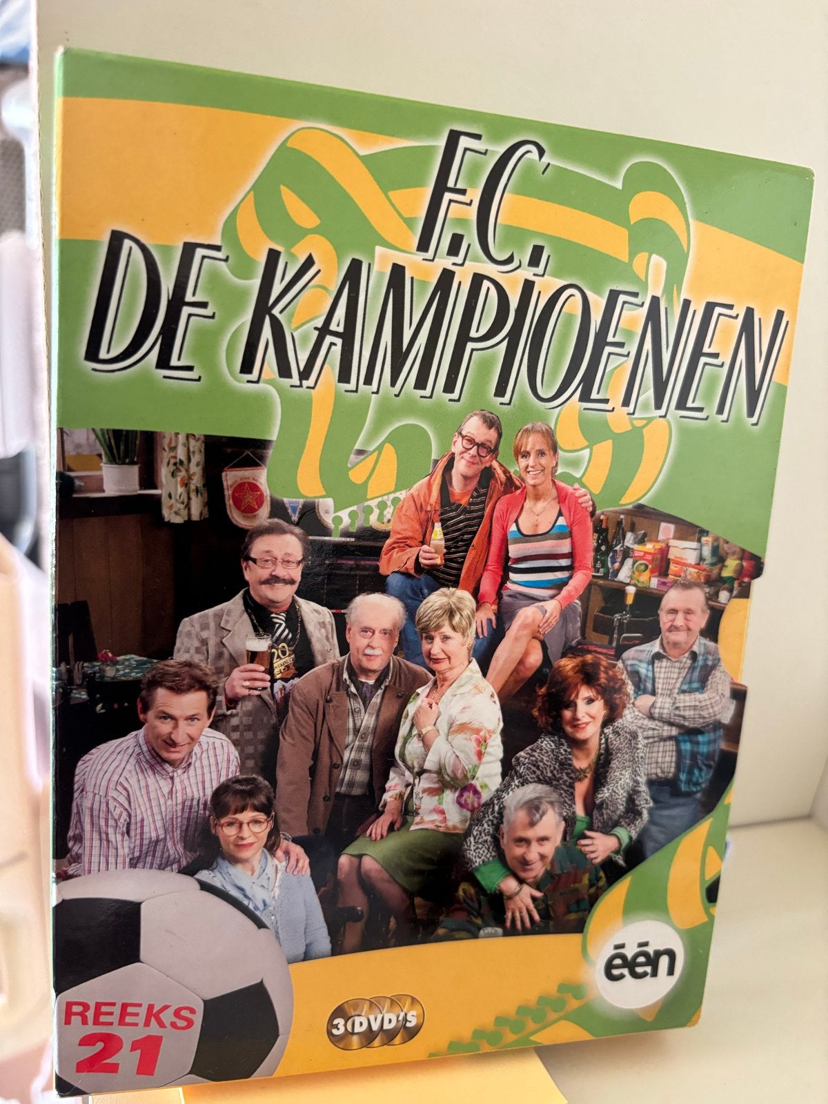 F.C. De Kampioenen - Reeks 21 (3 DVD's), Alle leeftijden, Nederlands, Zo goed als nieuw, Komedie
