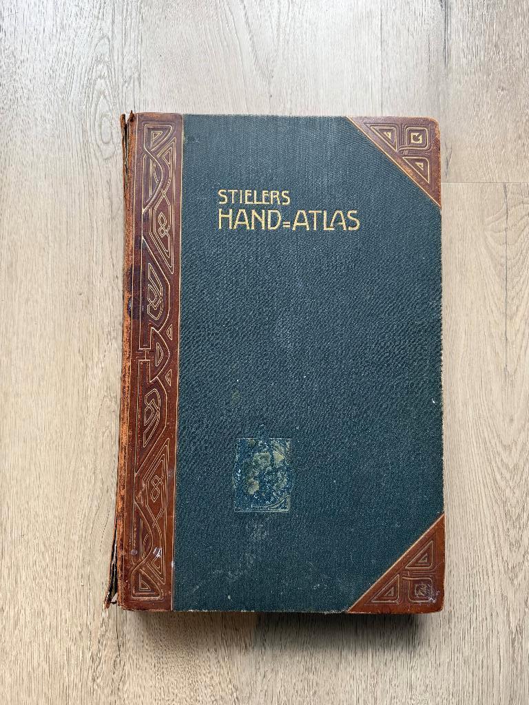 Stieler, Stielers Hand-Atlas, Boeken, Ophalen, Europa