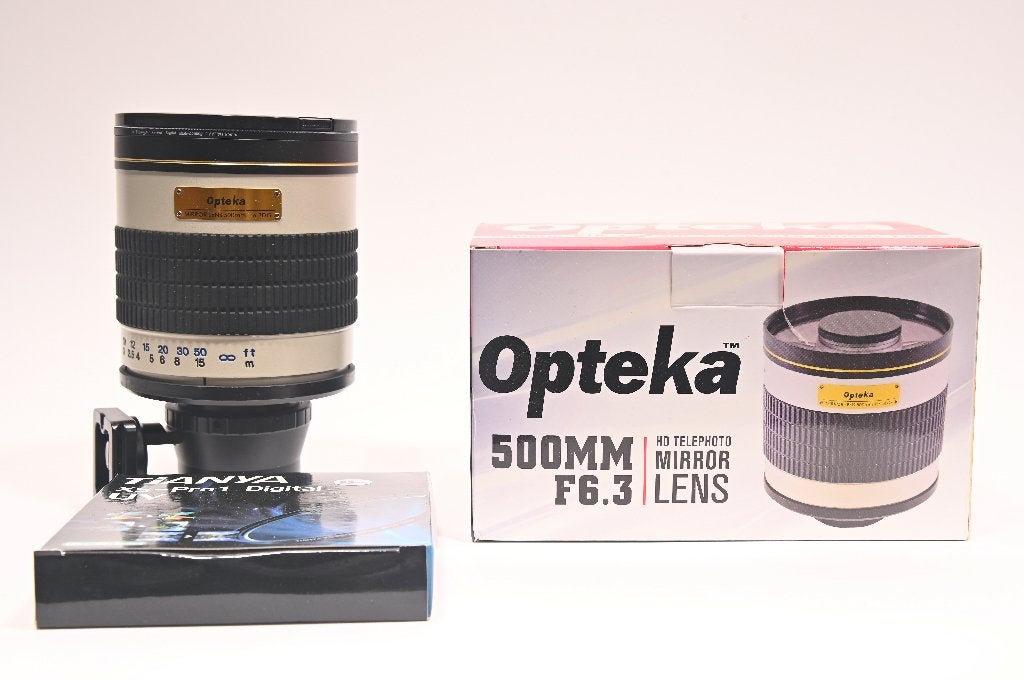 Nikon Opteka 500 mm F/6.3 Mirror Lens (Nikon mount), Ophalen, Zo goed als nieuw, Telelens