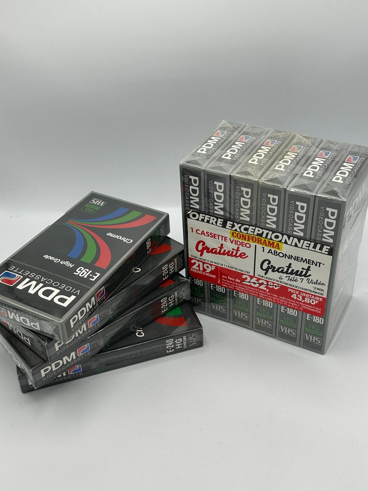 Nieuwe PDM VHS videobanden - Ongeopend (5+1 gratis), Alle leeftijden, Overige genres, Ophalen of Verzenden, Nieuw in verpakking