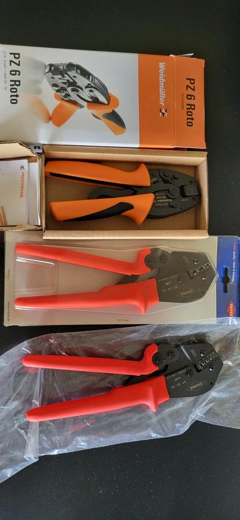 Weidmuller knipex krimptang striptang Nieuw!!!, Ophalen, Nieuw, Kabel of Snoer