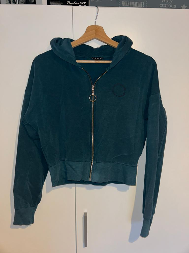 Coolcat vest met rits, maat M, Ophalen of Verzenden, Gedragen, Maat 38/40 (M), Groen