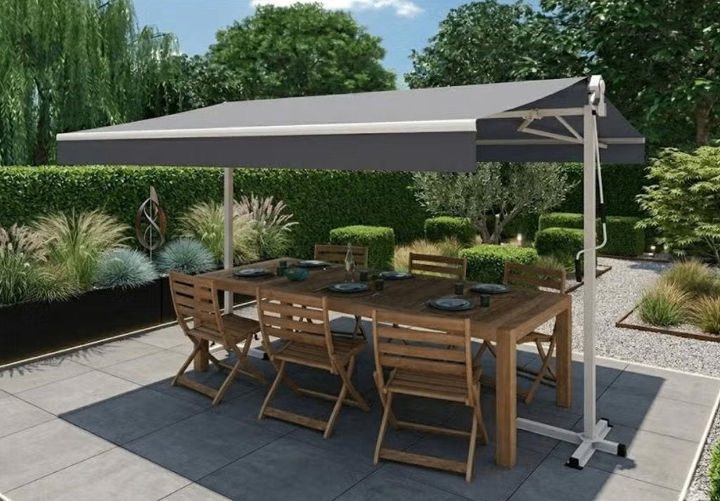 staande zonnescherm 3,00 x 3,00m BILLY, Ophalen, Nieuw, Zweefparasol