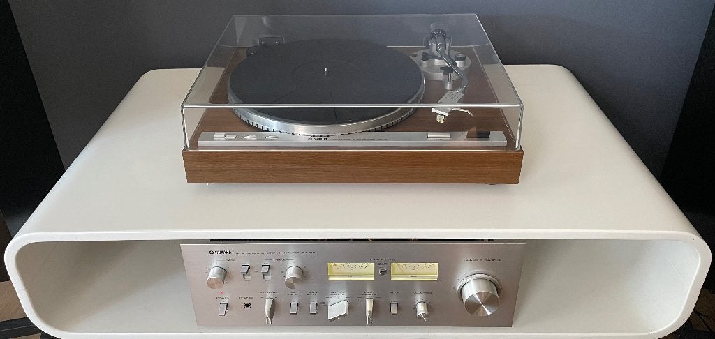Yamaha YP-D4 Origineel! En in hele mooie staat!, Audio, Tv en Foto, Platenspelers, Pitch-regelaar, Zo goed als nieuw, Platenspeler