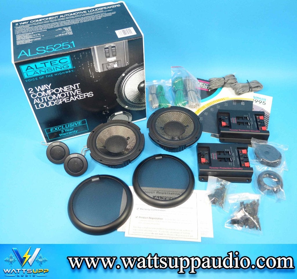 ALTEC LANSING ALS525.1 13cm(5.25'') Composet / Speakers USA