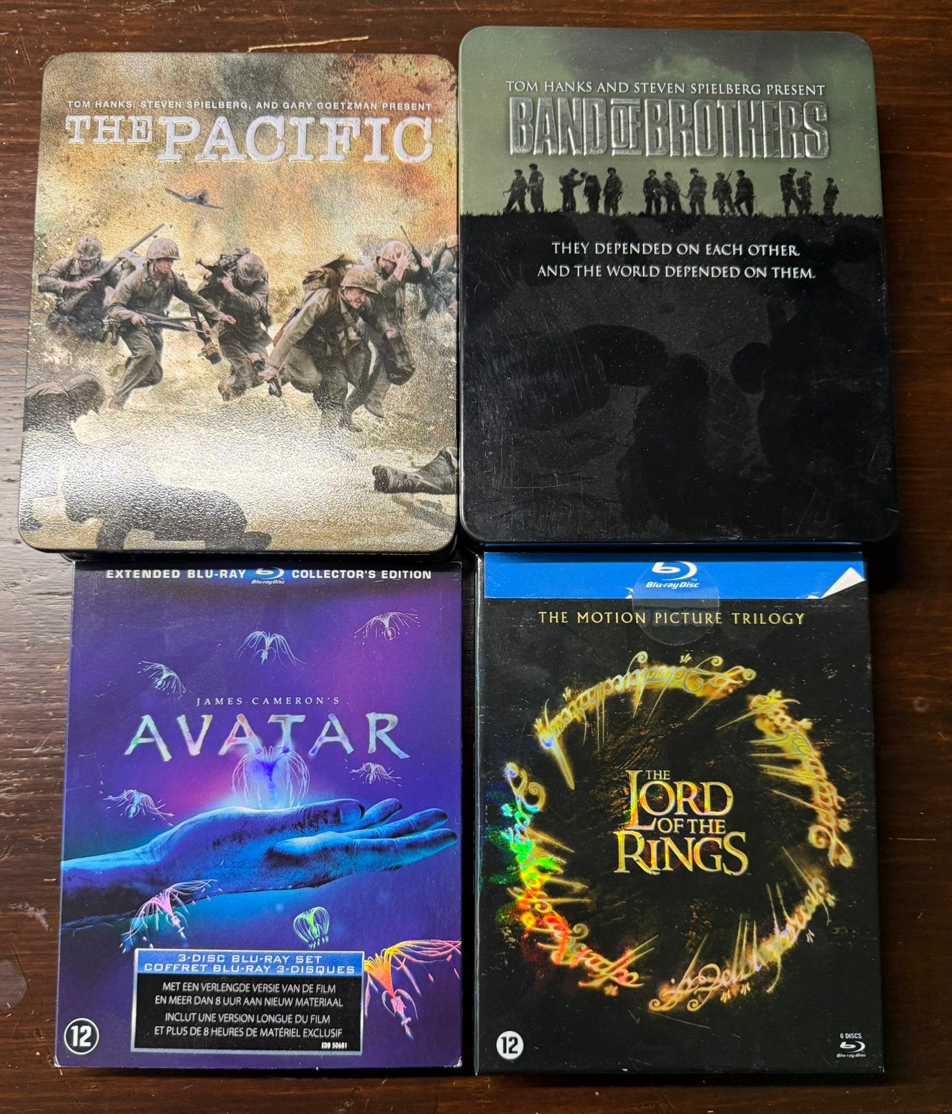Blu-ray Band of Brothers, Pacific, Avatar, Lord of the rings, Cd's en Dvd's, Blu-ray, Ophalen of Verzenden, Zo goed als nieuw