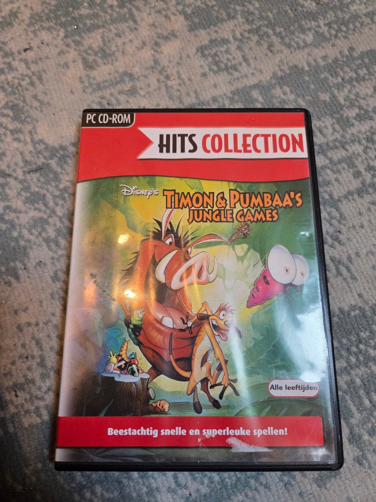Disney's Timon & Pumbaa's Jungle Games PC CD-ROM, Spelcomputers en Games, Avontuur en Actie, Gebruikt, 1 speler, Ophalen of Verzenden