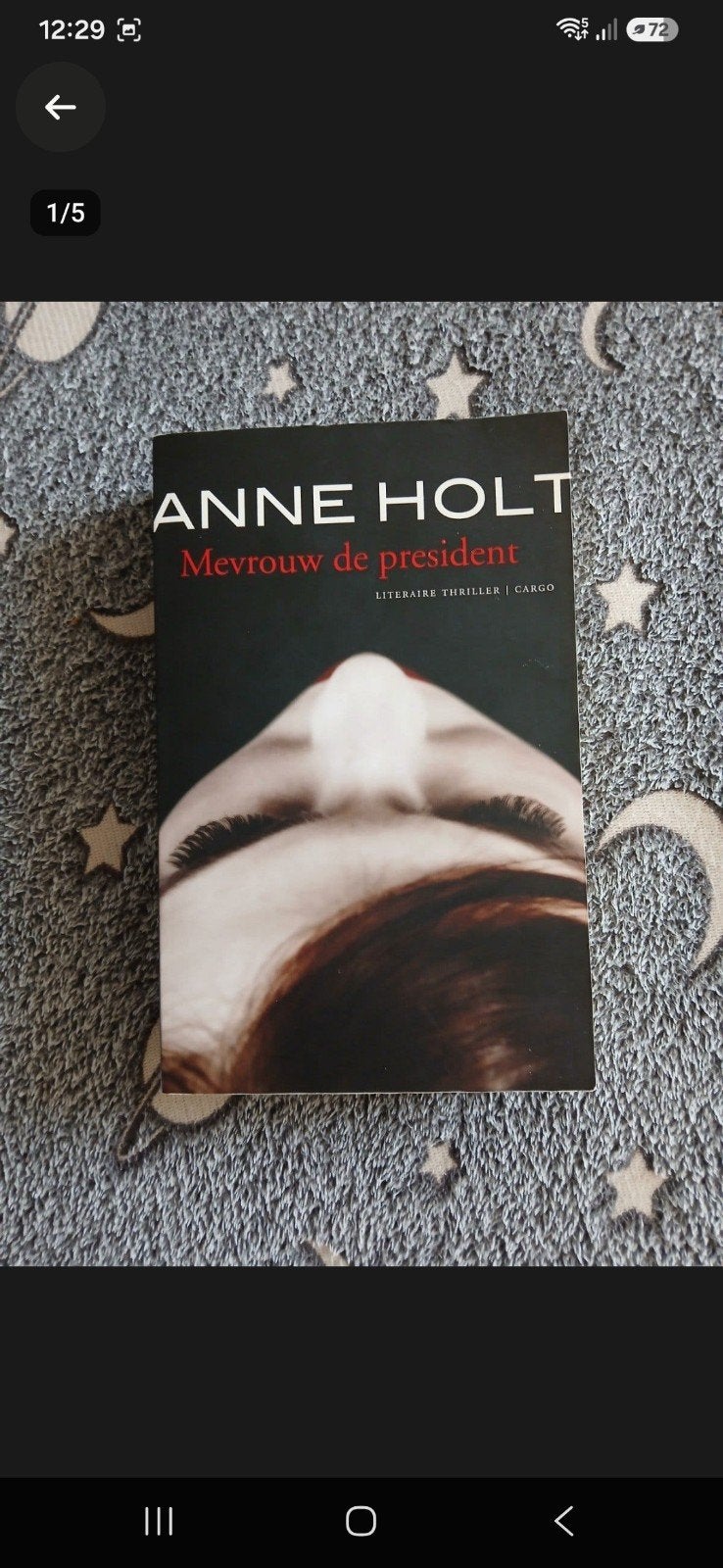 Anne Holt - Mevrouw de president (Literaire thriller), Ophalen of Verzenden, Zo goed als nieuw, Anne Holt, Scandinavië