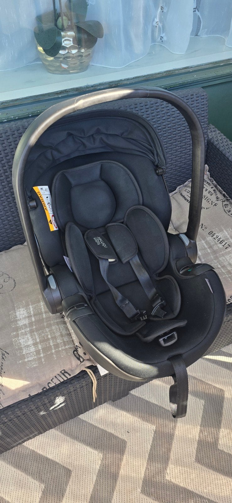 Britax Römer Baby-Safe i-Size autostoel - Zwart, Ophalen, Romer, Verstelbare rugleuning, Zo goed als nieuw