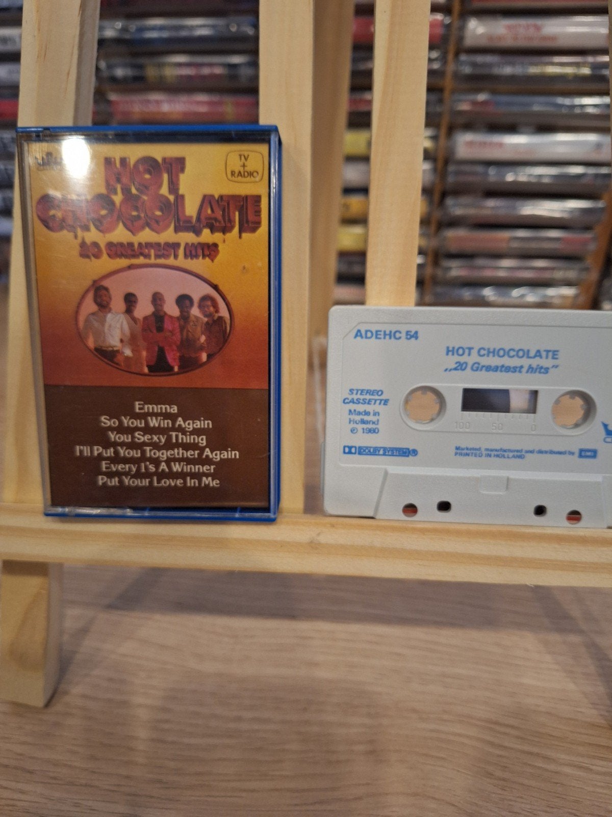 Hot Chocolate - 20 Greatest Hits (Cassette, 1980), Gebruikt, 1 bandje, Ophalen of Verzenden, Origineel