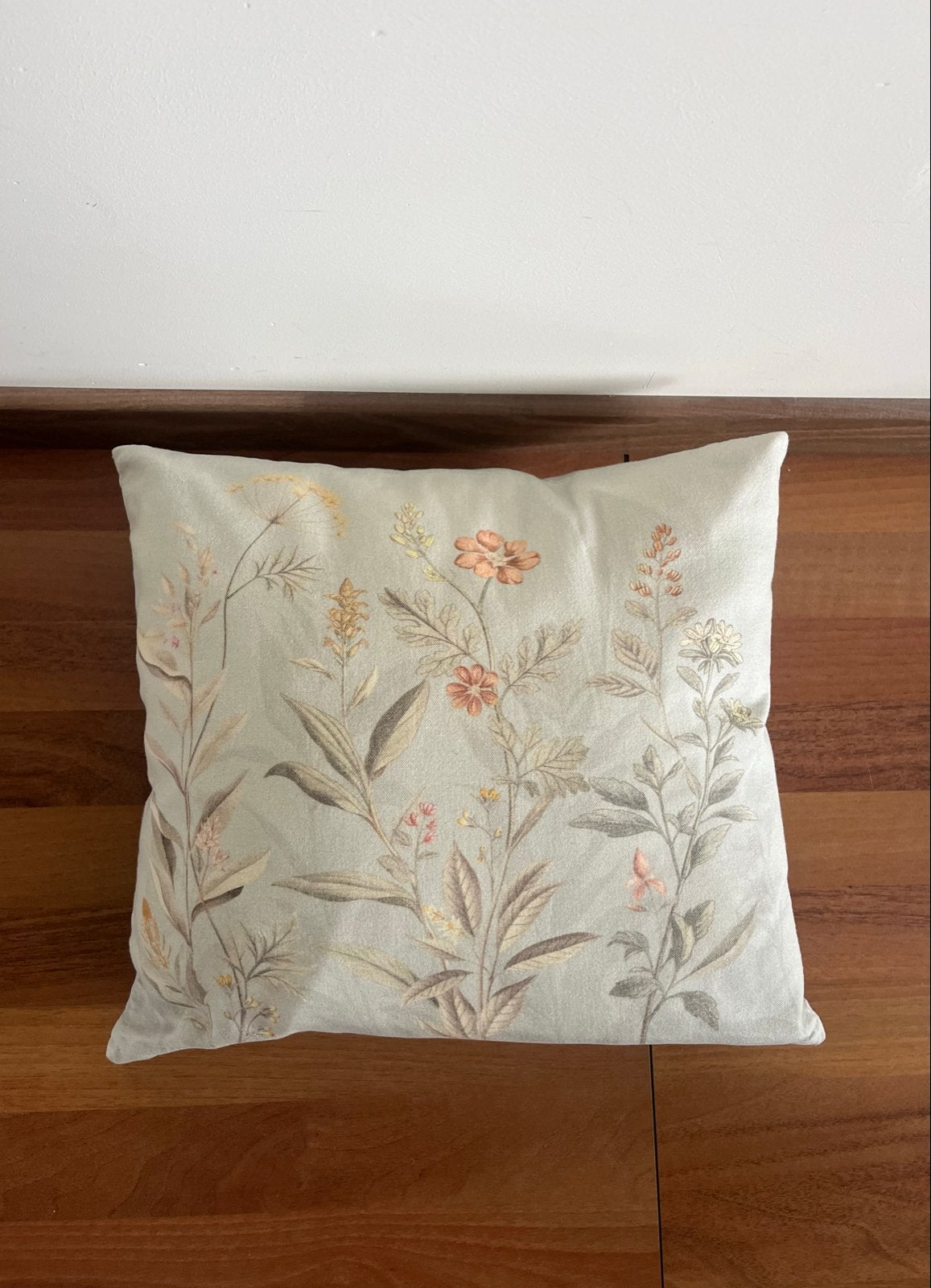ZARA HOME Decoratief Kussen met Bloemenprint, Huis en Inrichting, Ophalen of Verzenden, Zo goed als nieuw, Overige kleuren, Vierkant