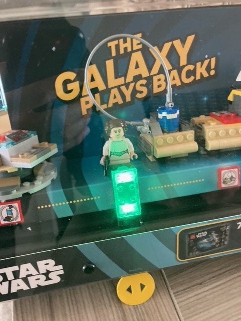 lego star wars smart brick display, Ophalen, Zo goed als nieuw, Lego, Star Wars