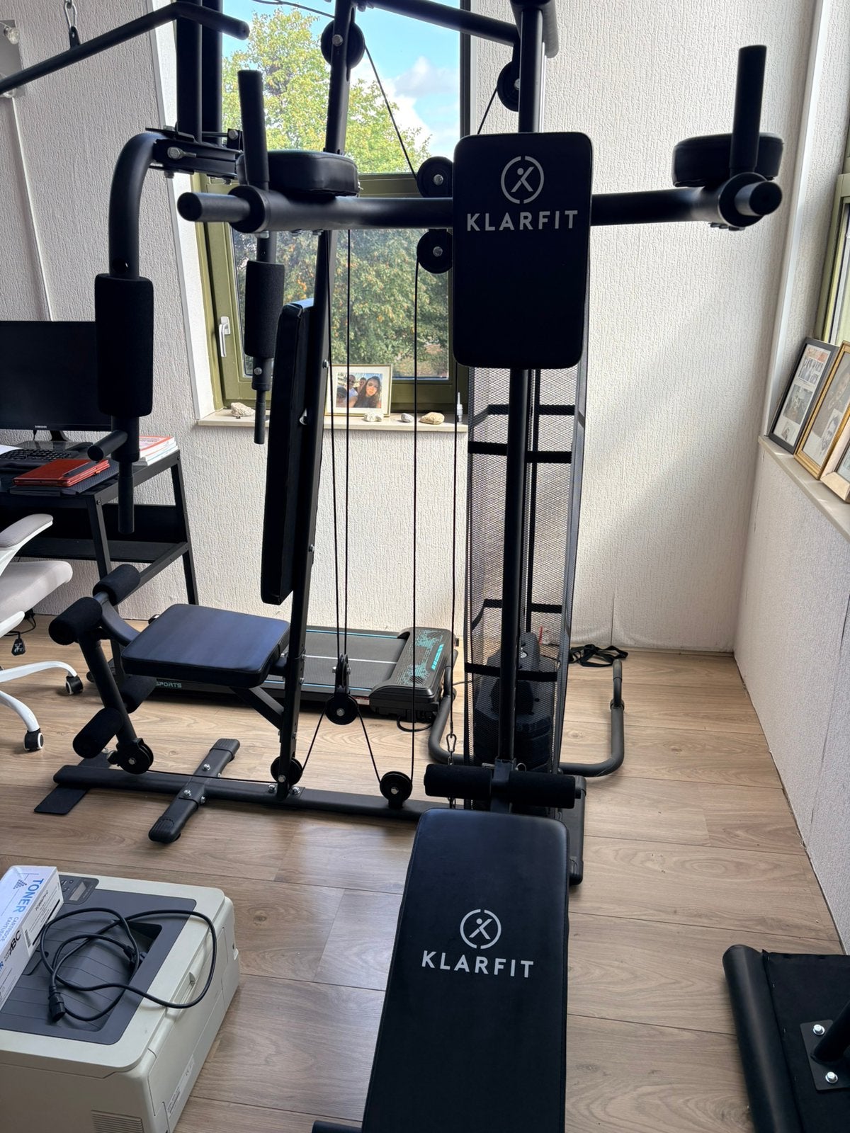 KLARFIT Ulitimate Gym. Compleet., Ophalen, Benen, Krachtstation, Metaal
