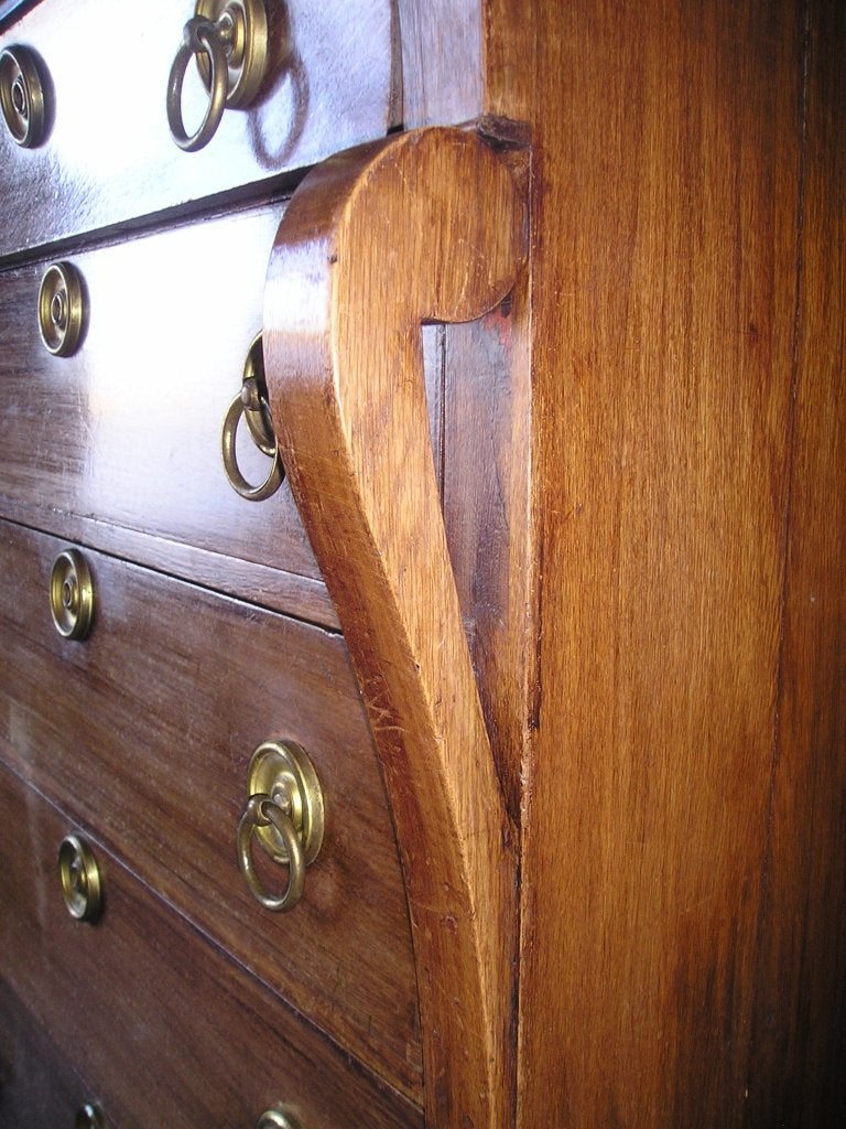 Eiken Biedermeier Chiffoniere, Ophalen