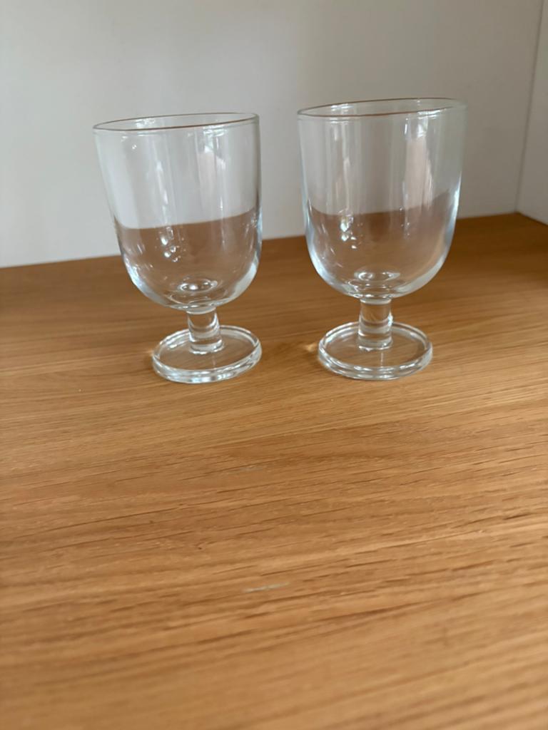Glazen glaasjes borrelglas borrelglazen nieuw 11 cm hoog, Verzamelen, Glas en Borrelglaasjes, Ophalen of Verzenden, Zo goed als nieuw