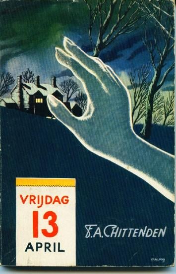 detective: Vrijdag 13 april [1171]  [BoPoDe], Boeken, Detectives, Gelezen, Ophalen of Verzenden