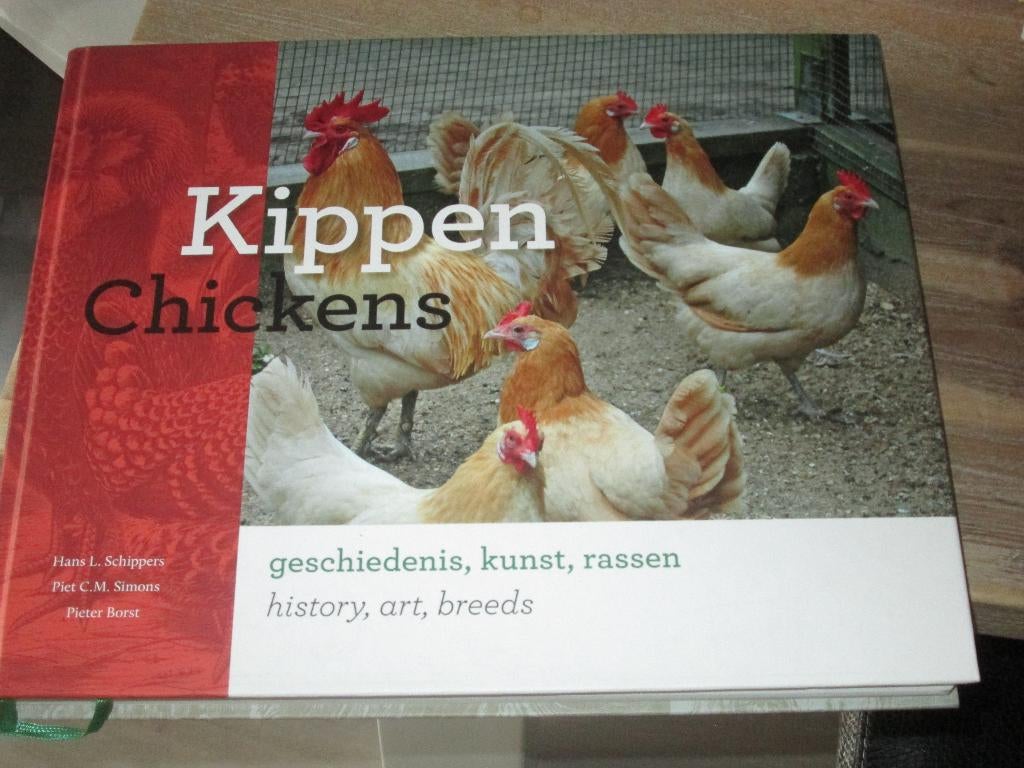 kippen chickens geschiedenis, kunst, rassen Hans L.Schippers, Ophalen of Verzenden, Nieuw