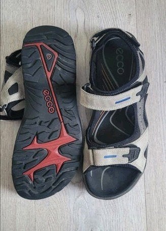 Ecco sandalen maat 43 - Comfortabele wandelsandalen, Sandalen, Ecco, Zwart, Ophalen of Verzenden