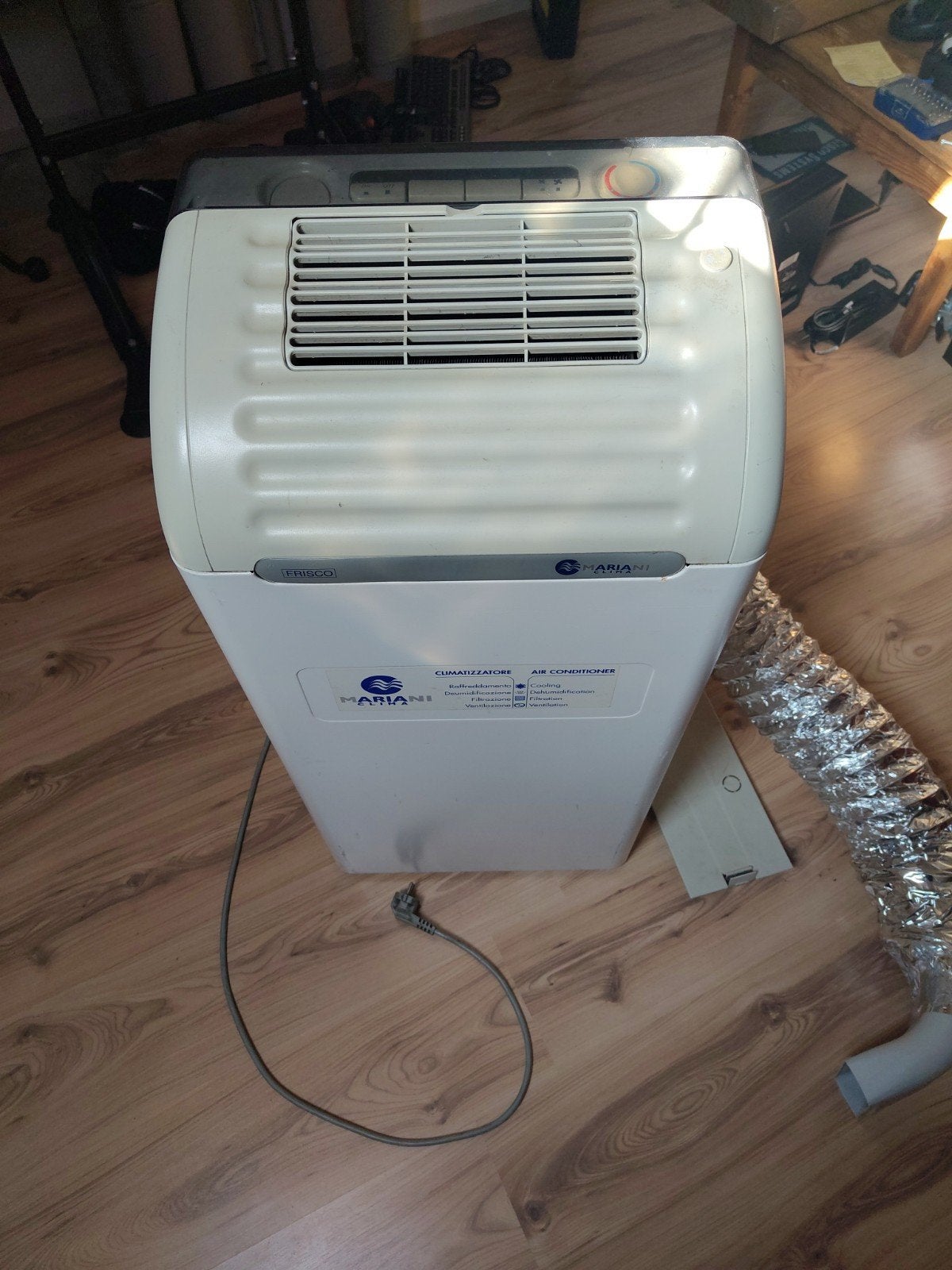 Mobiele airco, Witgoed en Apparatuur, Ophalen, Gebruikt, Minder dan 60 m³, 3 snelheden of meer