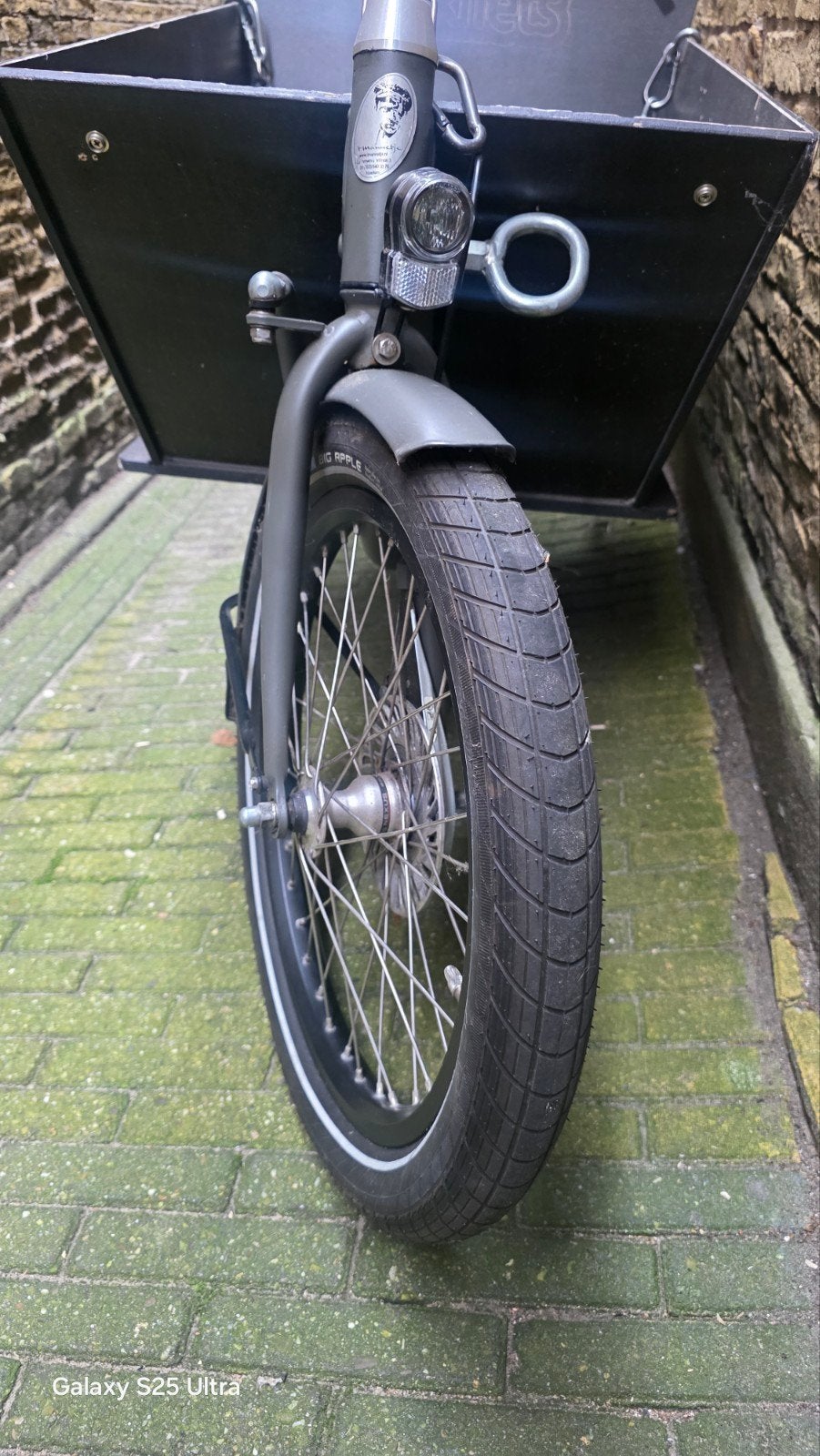 bakfiets elektrisch, Ophalen, Gebruikt, 2 kinderen, Elektrisch
