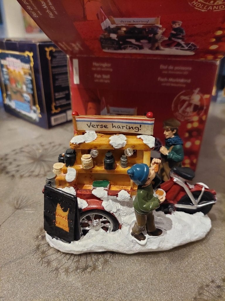 Typisch Hollands kerstdorp Haringkar In Originele Doos, Ophalen of Verzenden, Zo goed als nieuw