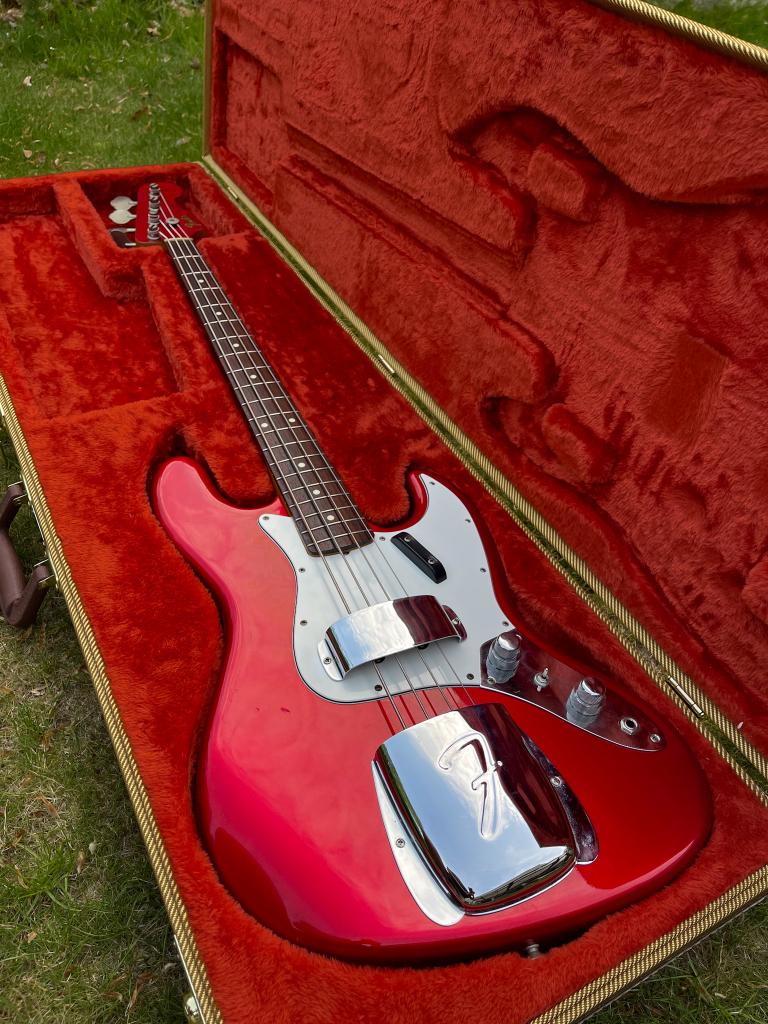 Fender Jazz bass JB62 MIJ 1993, Verzenden, Gebruikt, Elektrisch