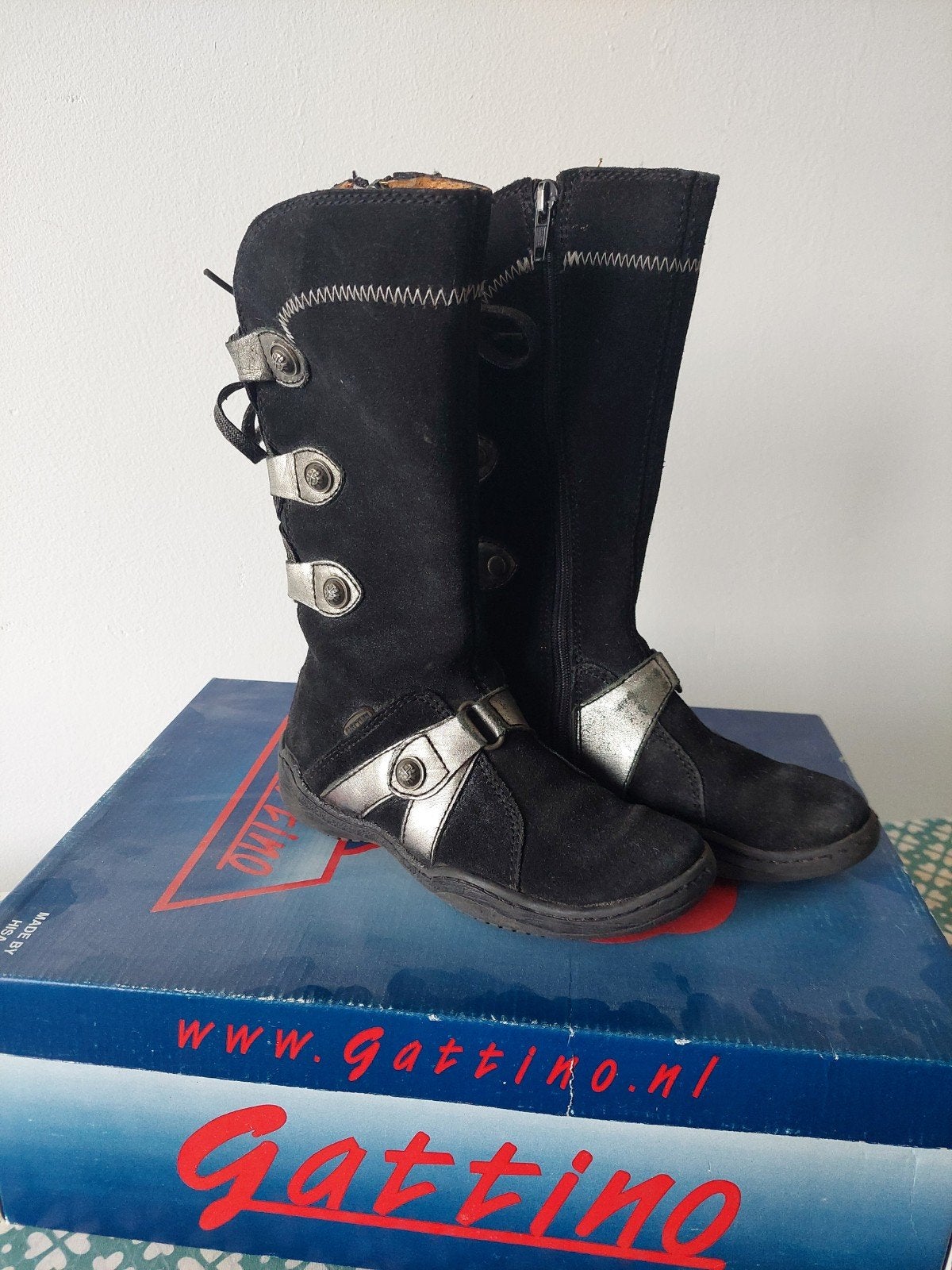Gattino meisjes laarzen maat 29, leer, Meisje, Gattino, Ophalen of Verzenden, Laarzen