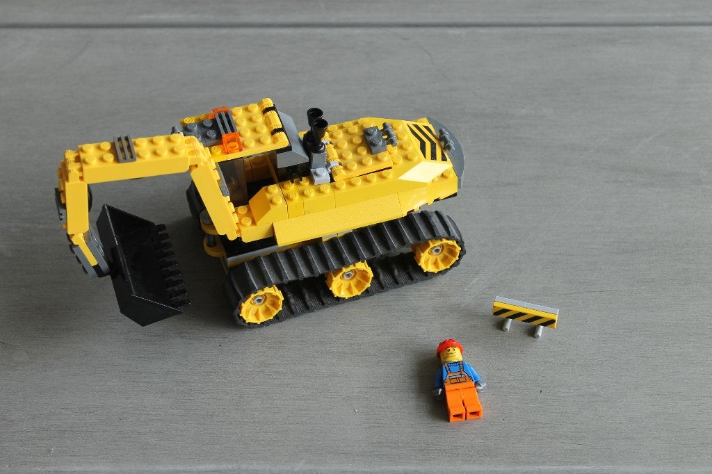 lego city graafmachine 7248, Kinderen en Baby's, Speelgoed | Duplo en Lego, Compleet, City, Lego, Ophalen of Verzenden