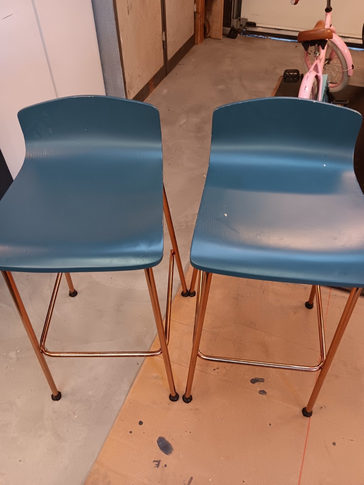 Barkrukken, 2 krukken, Ophalen, 60 tot 90 cm