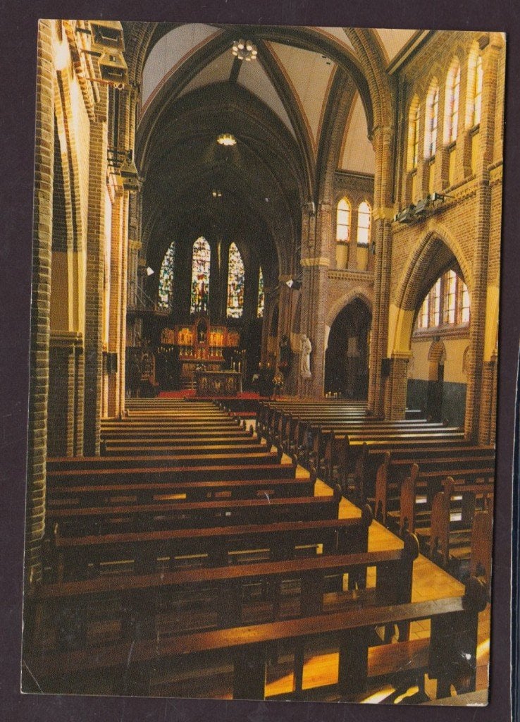 Dokkum- Interieur RK Kerk H. Martinus- H. Bonifatus en, Verzenden, 1980 tot heden, Ongelopen, Friesland