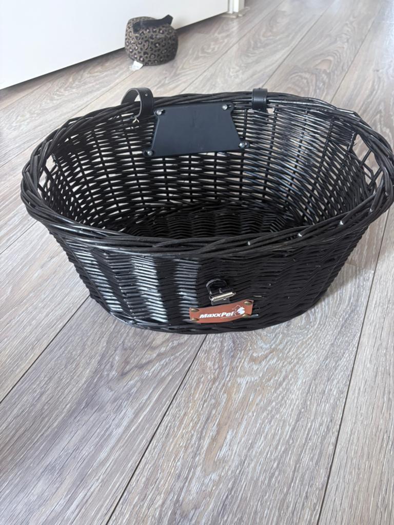 Fietsmandje voor op de fiets voor klein hondje, Ophalen of Verzenden, Zo goed als nieuw