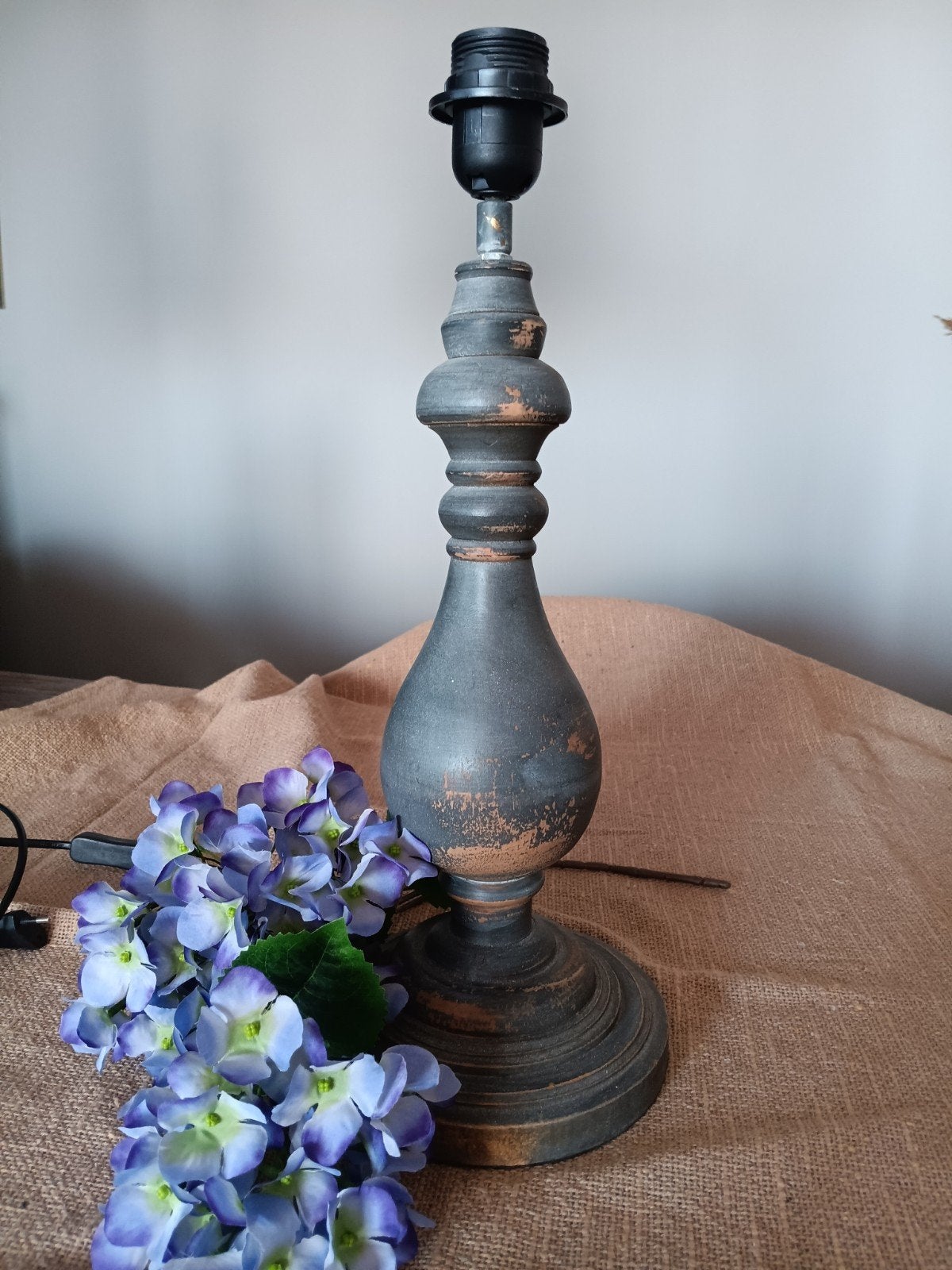 brocante lampenvoet, Antiek en Kunst, Ophalen of Verzenden