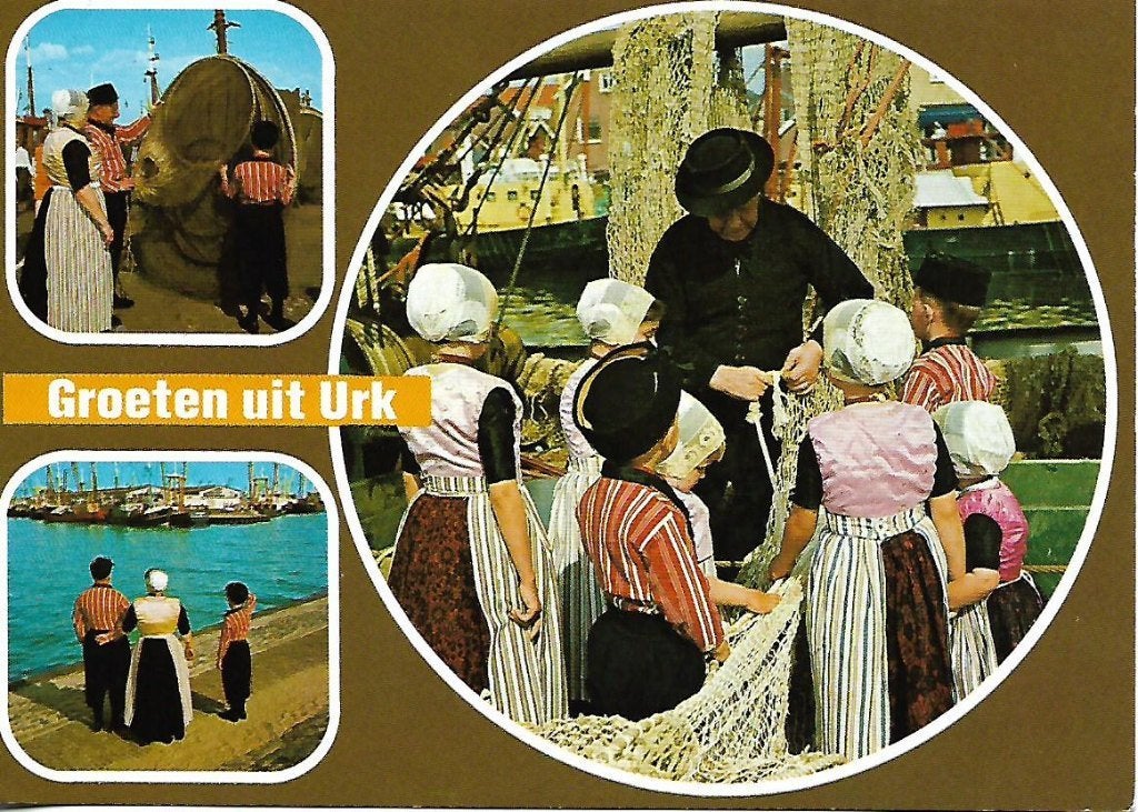 Urk- -3-luik., Verzenden, 1980 tot heden, Gelopen, Flevoland