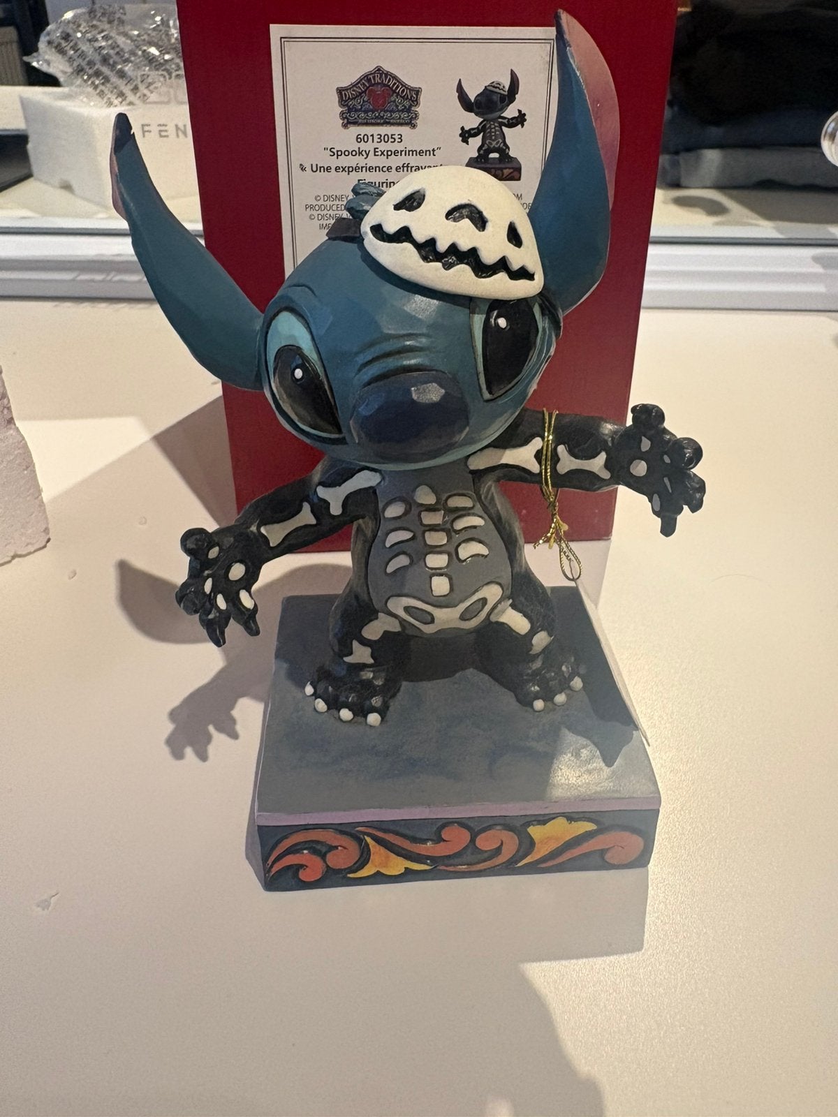 Disney traditions stitch spooky expiriment 6013053, Ophalen of Verzenden, Overige figuren, Zo goed als nieuw, Beeldje of Figuurtje