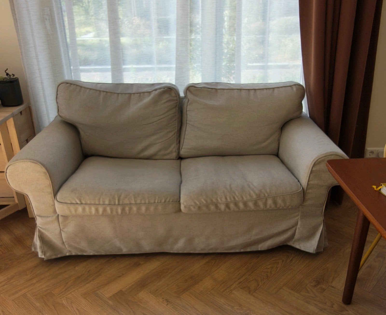 IKEA Ektorp tweezits bank, Ophalen, Gebruikt, 150 tot 200 cm, Tweepersoons