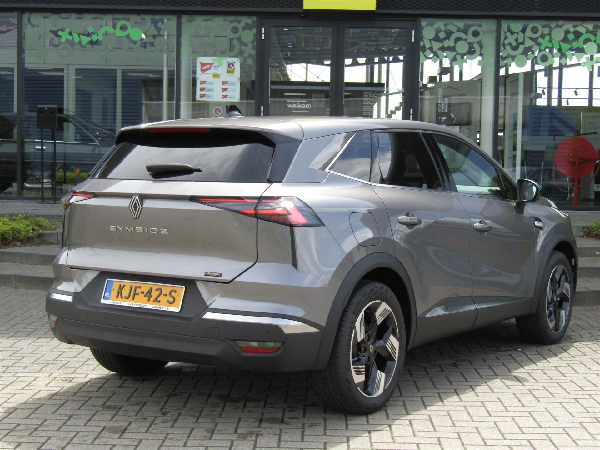 Renault Symbioz 1.8 E-Tech full hybrid 160pk Aut Techno, Auto's, 4 cilinders, 23 km/l, Bedrijf, Hybride Elektrisch/Benzine