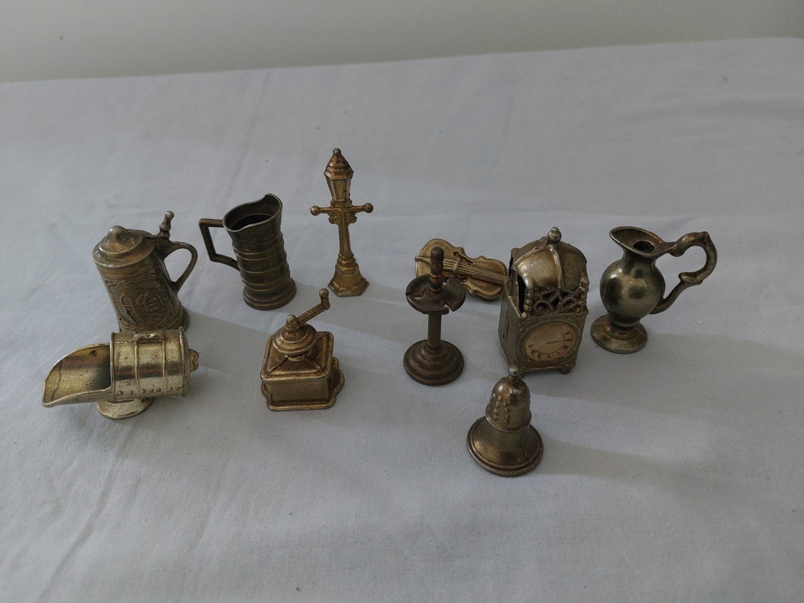 koperen miniatuur beeldjes, Ophalen of Verzenden