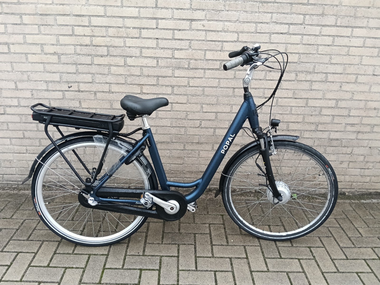 E-bike Popal in nieuwstaat - nieuwe accu, motor, display, Nieuw, 47 tot 51 cm, 50 km per accu of meer, Ophalen