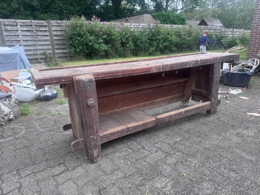 Vintage werkbank