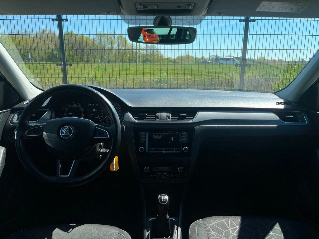 Skoda Rapid Spaceback 1.0 TSI Greentech Clever | PDC | Trekh, Auto's, Voorwielaandrijving, Stof, Gebruikt, Blauw
