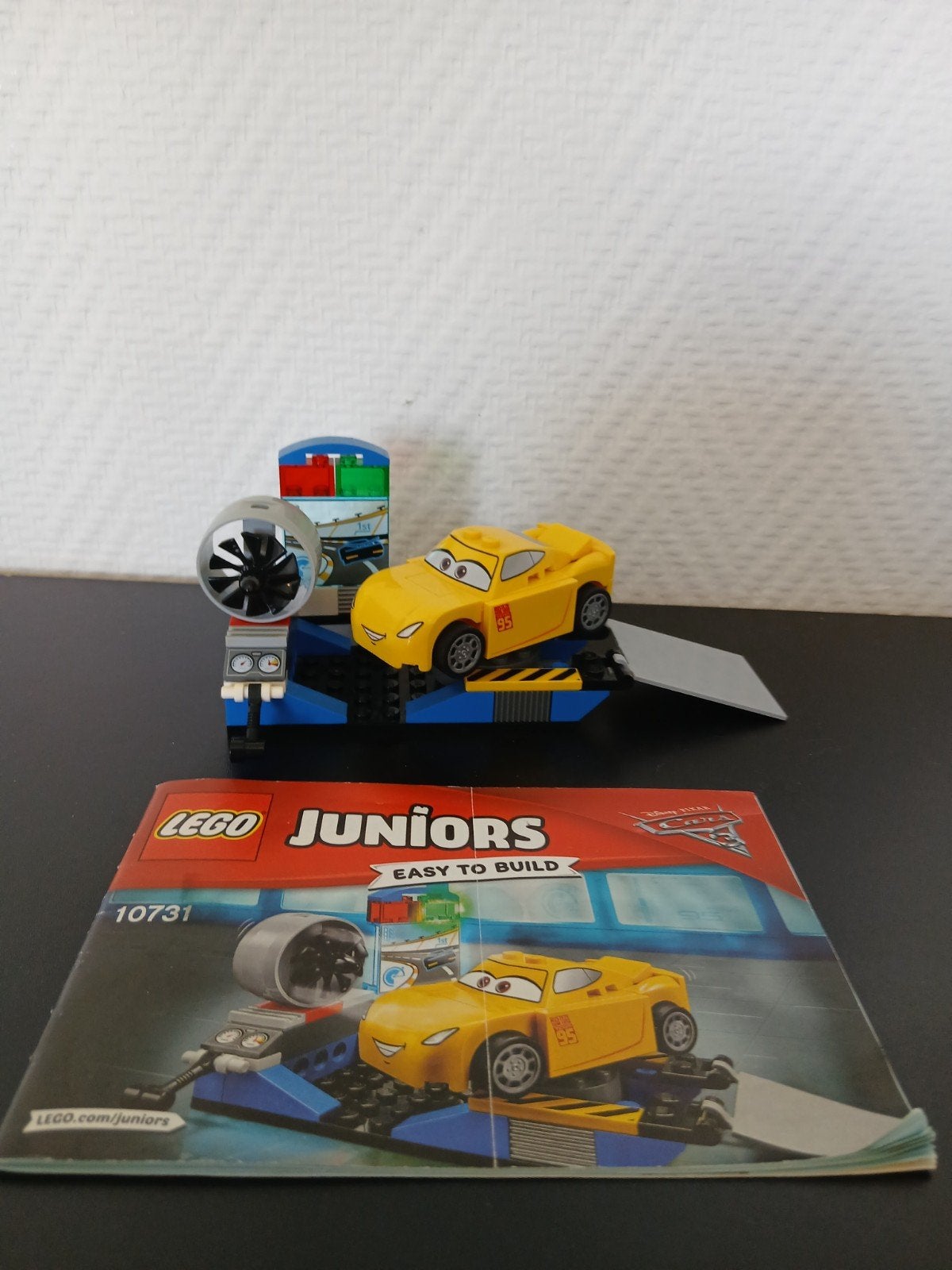 Lego Juniors Cars 3 Guido's Garage 10731, Overige thema's, Lego, Inclusief instructies, Ophalen of Verzenden