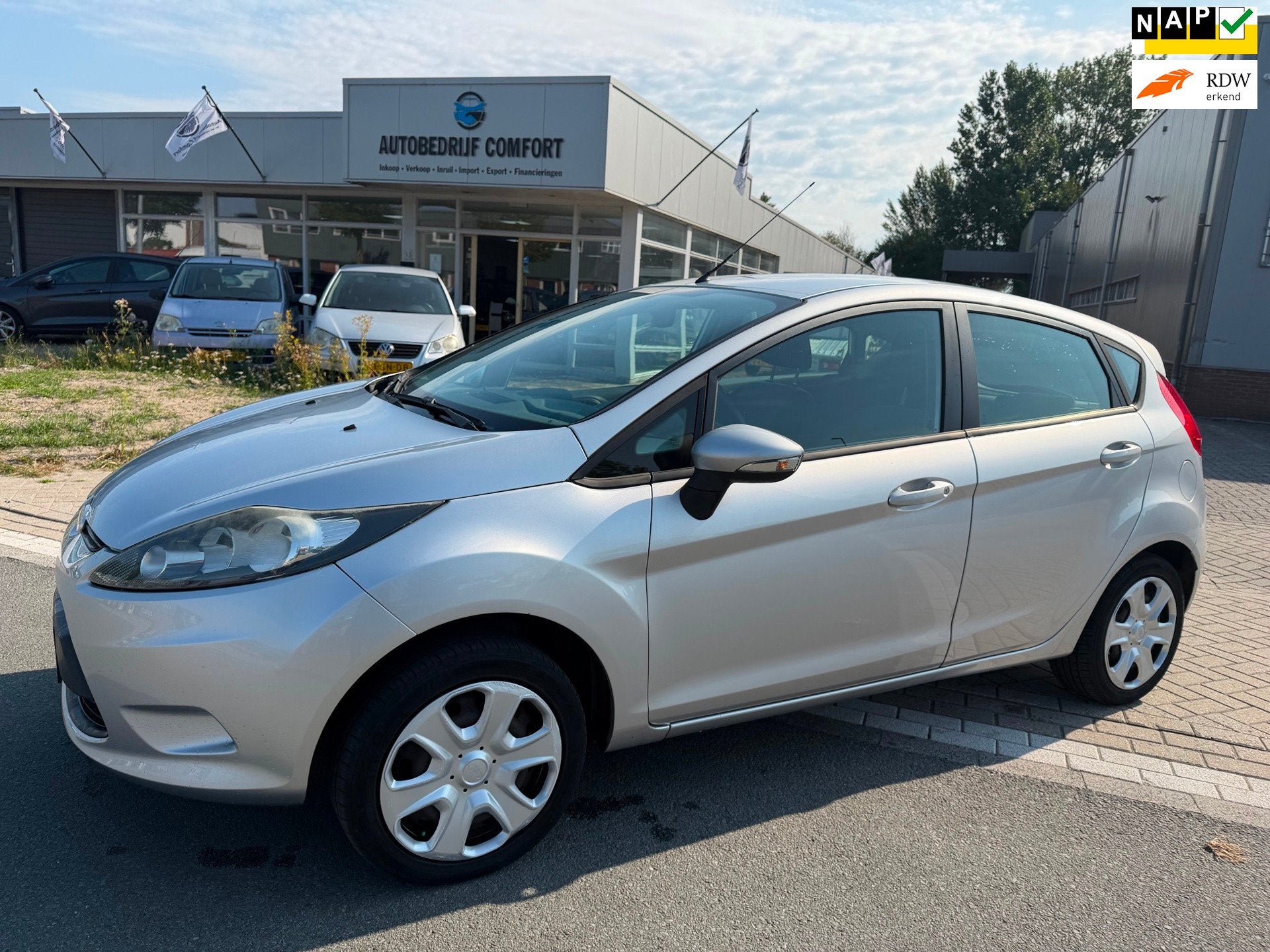 Ford Fiesta 1.25 Trend, Auto's, Ford, Voorwielaandrijving, Stof, 4 cilinders, 60 pk