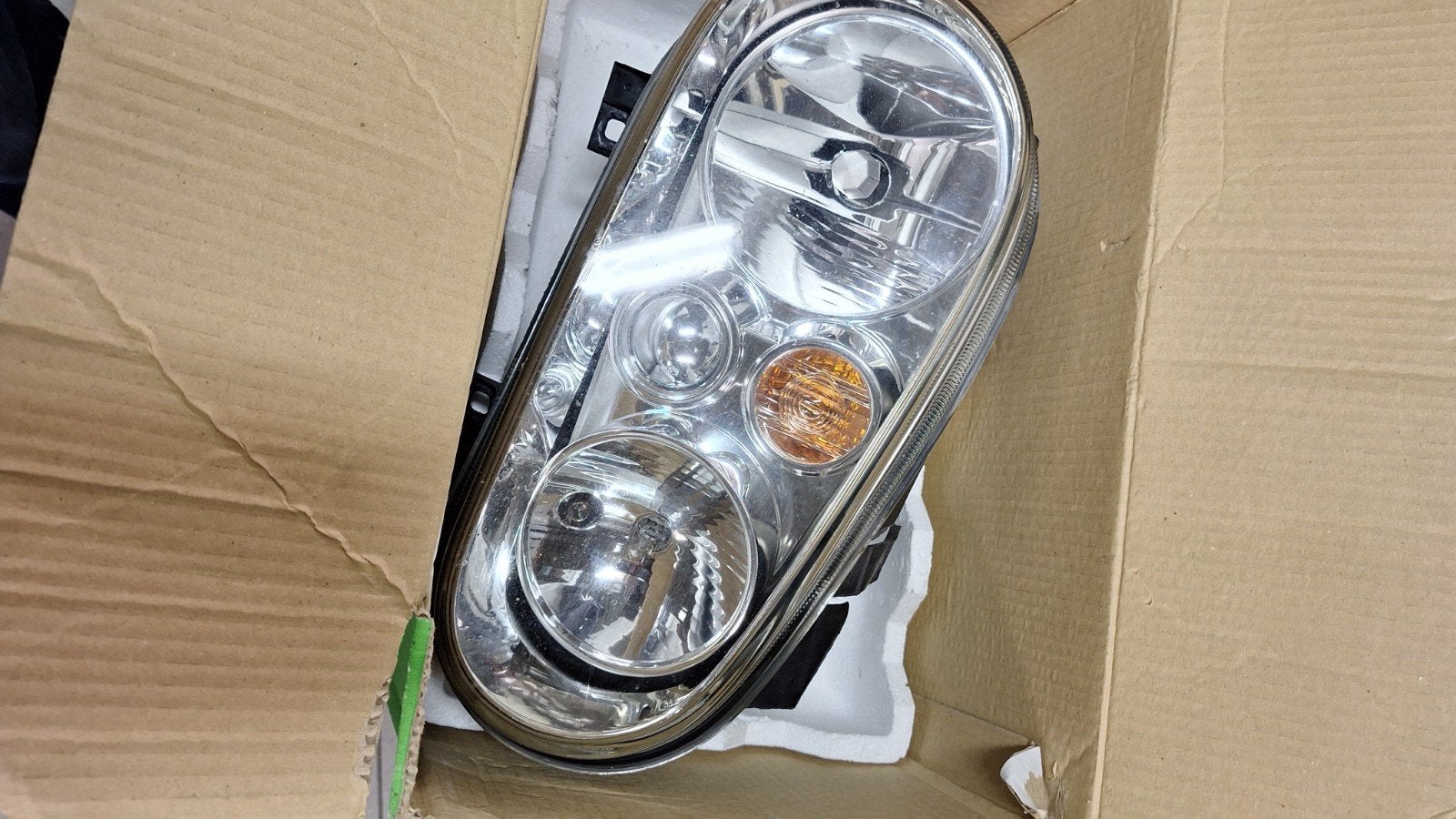Koplamp Volkswagen golf4 2002 (glas), Ophalen of Verzenden, Volkswagen