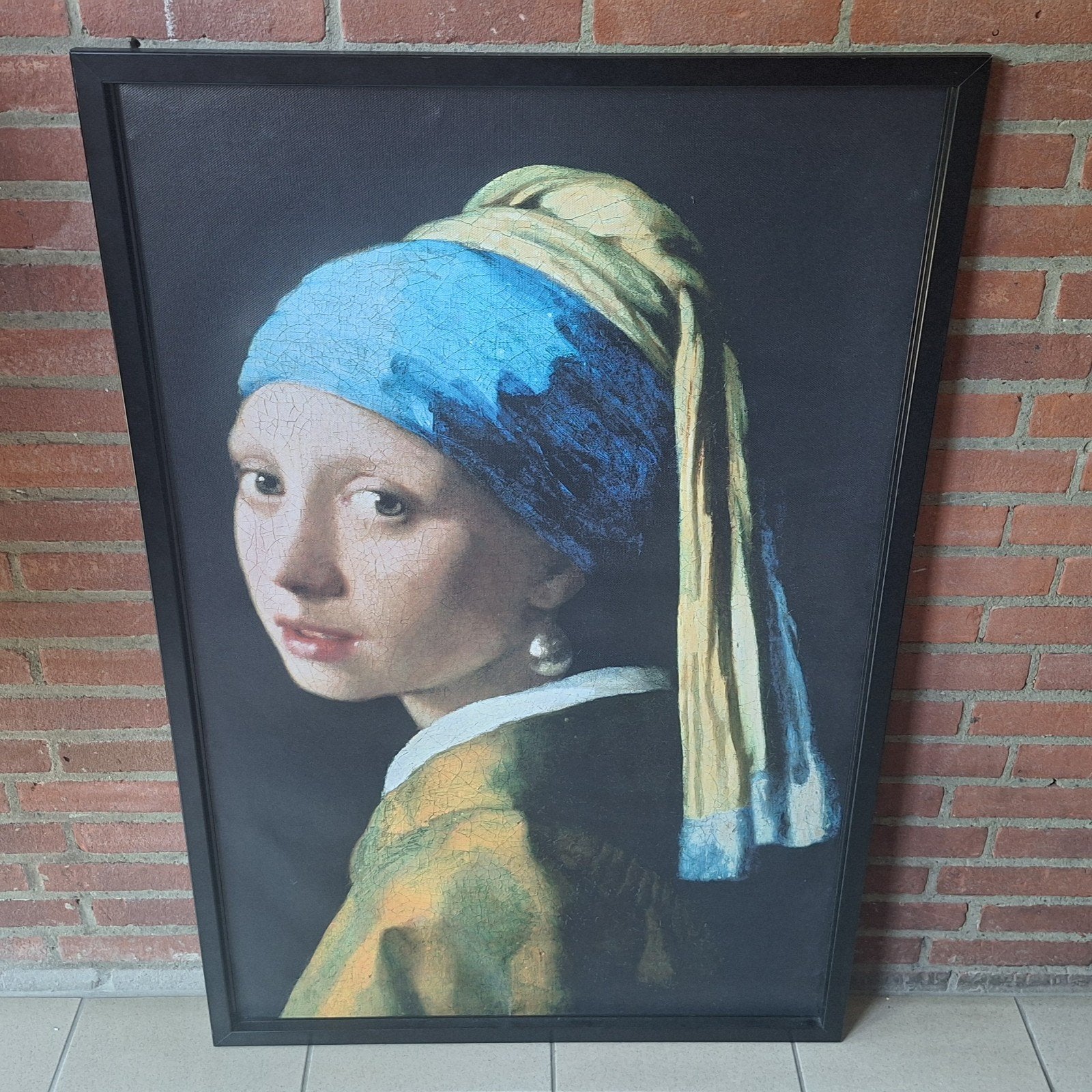 Het Meisje met de Parel, Ophalen, Gebruikt, Print, Oorspronkelijke maker