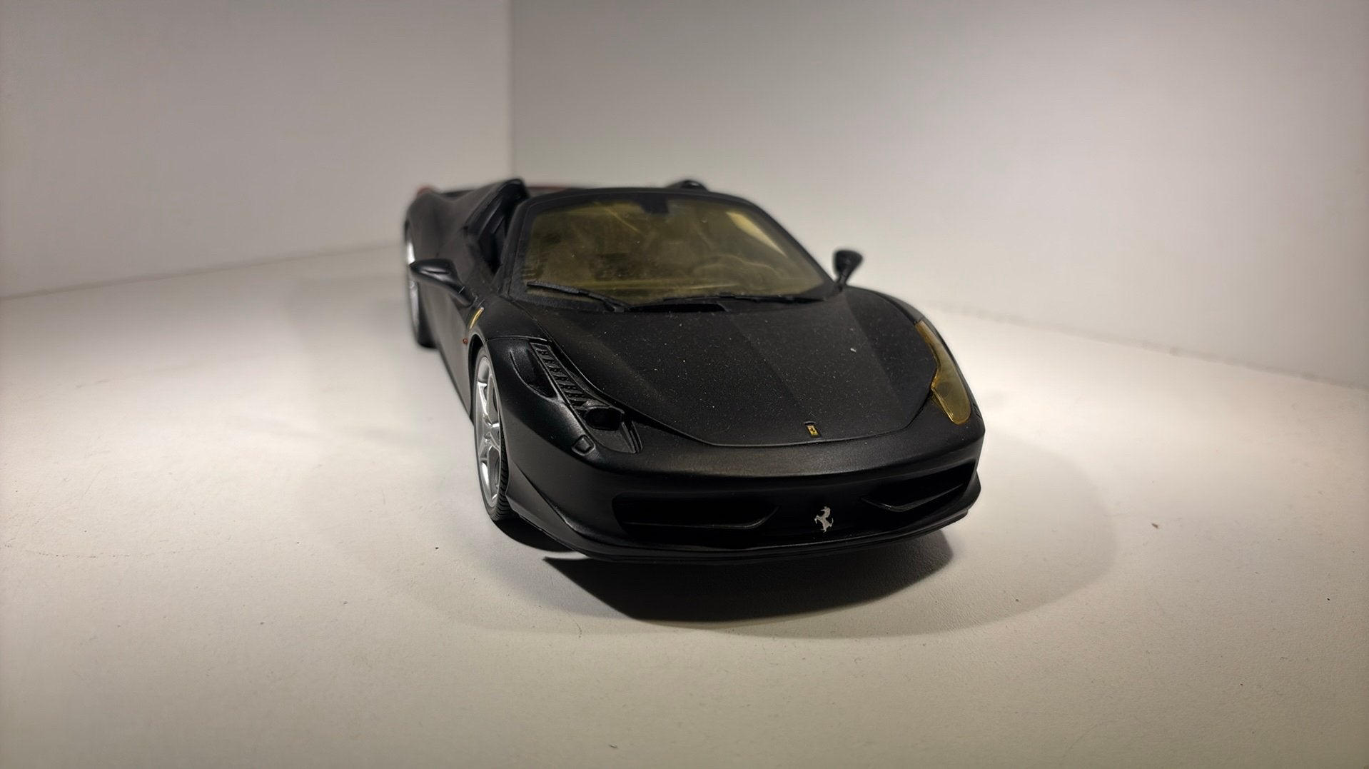 Ferrari 458 spider hot wheels 1.18, Ophalen of Verzenden, Hot Wheels, A, A